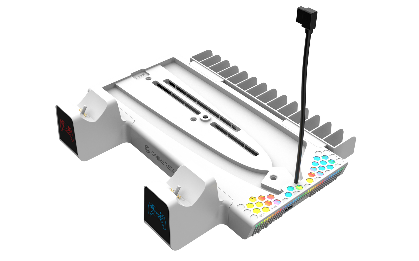 Oniverse | Nexus 5 Cooling and Charging Stand for PS5 & PS5 Slim