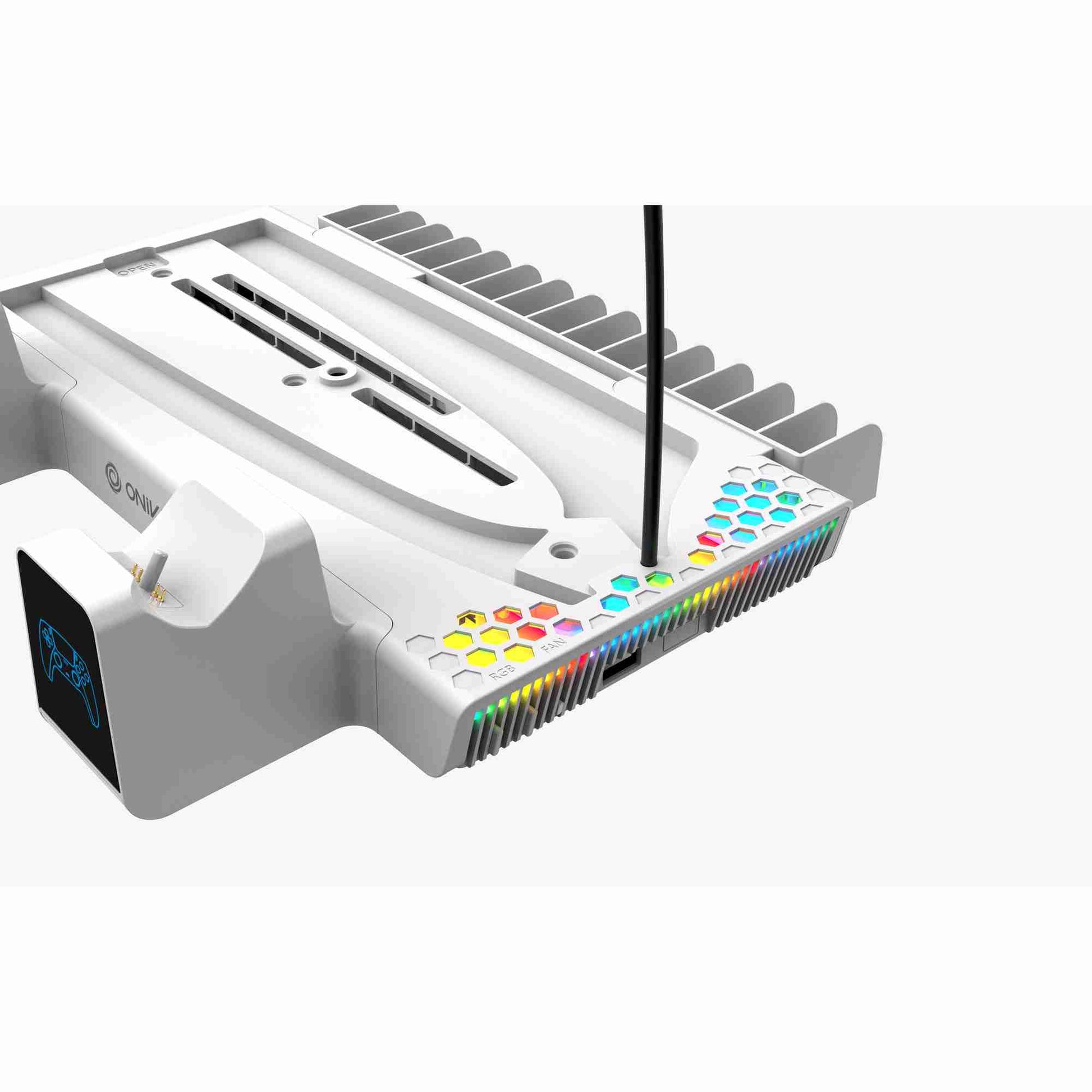 Oniverse | Nexus 5 Cooling and Charging Stand for PS5 & PS5 Slim
