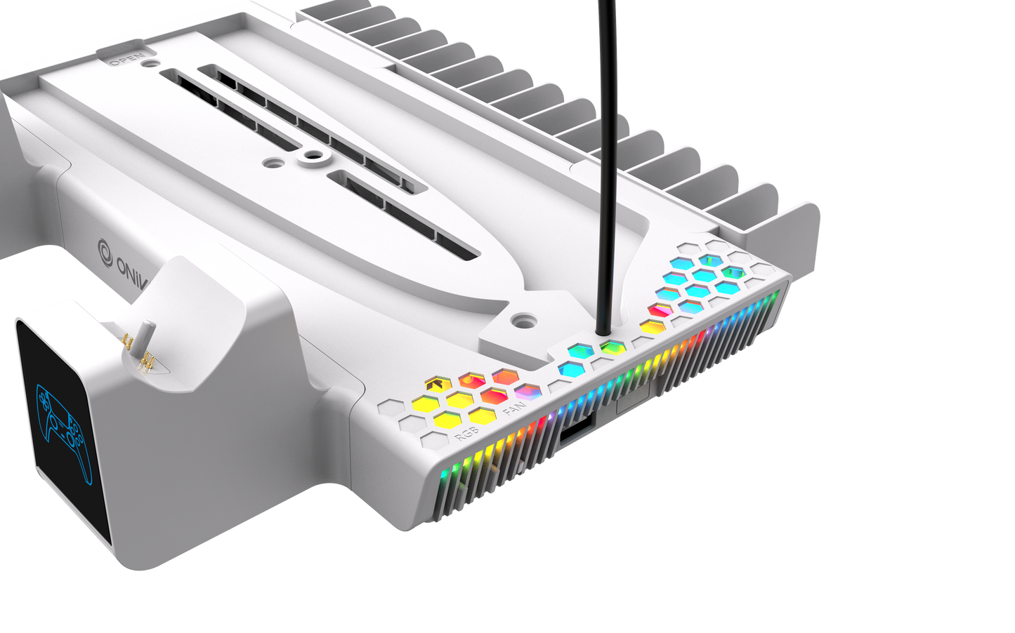 Oniverse | Nexus 5 Cooling and Charging Stand for PS5 & PS5 Slim