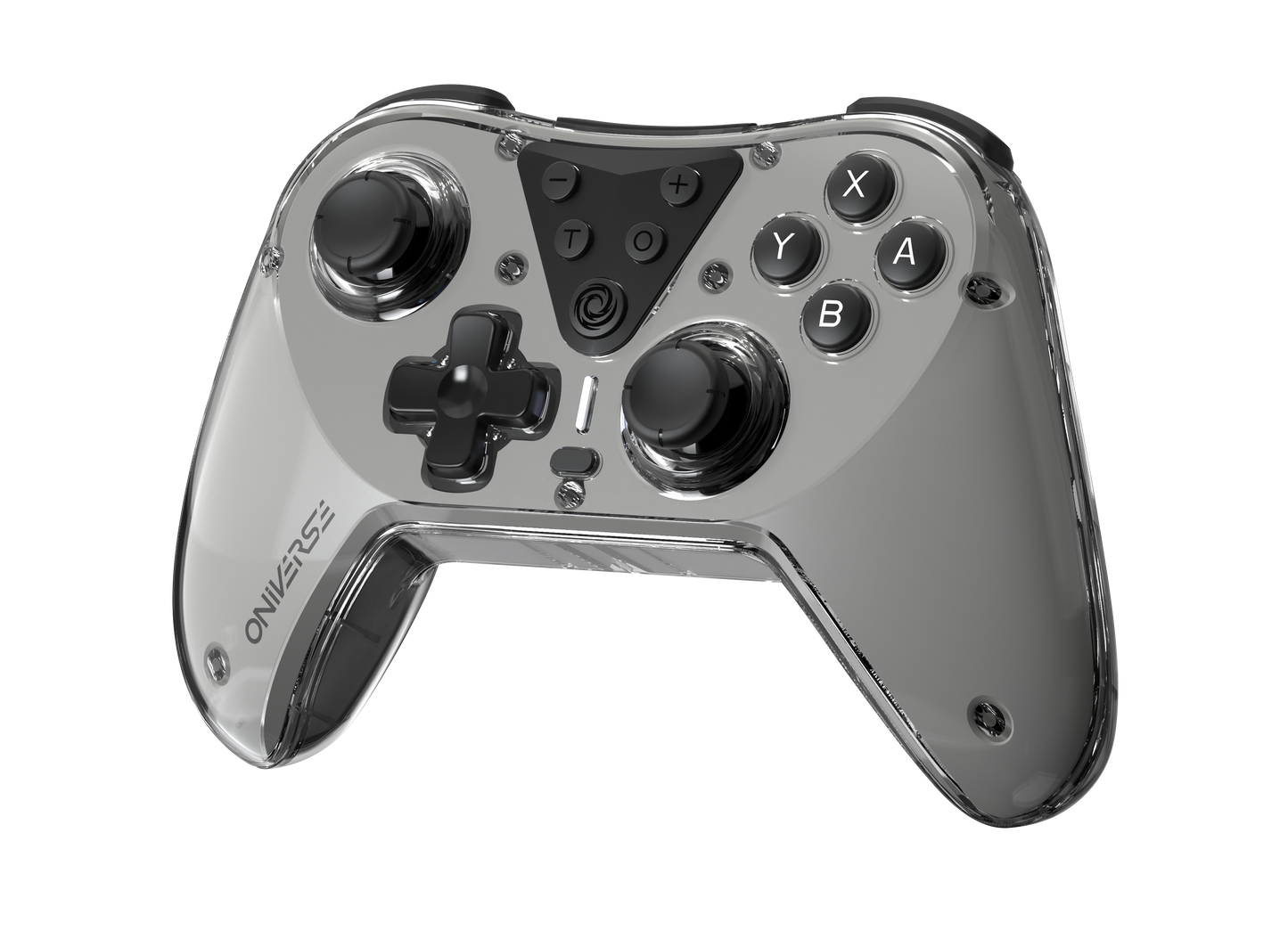 Oniverse | Astralite Grey Wireless Bluetooth Controller & Charging Station for Nintendo Switch, PC, Mobile