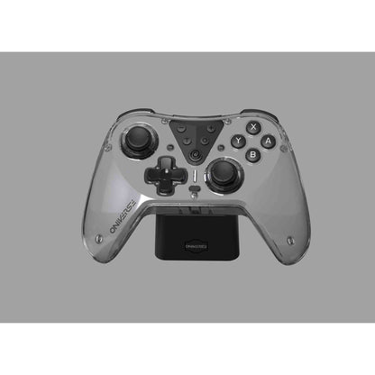 Oniverse | Astralite Grey Wireless Bluetooth Controller & Charging Station for Nintendo Switch, PC, Mobile