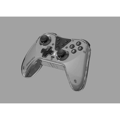 Oniverse | Astralite Grey Wireless Bluetooth Controller & Charging Station for Nintendo Switch, PC, Mobile