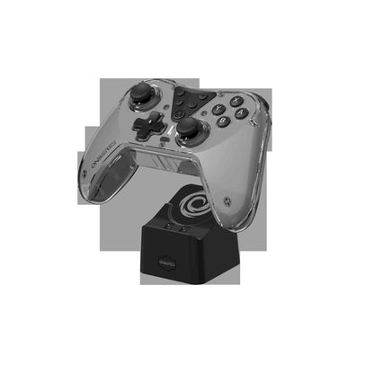 Oniverse | Astralite Grey Wireless Bluetooth Controller & Charging Station for Nintendo Switch, PC, Mobile