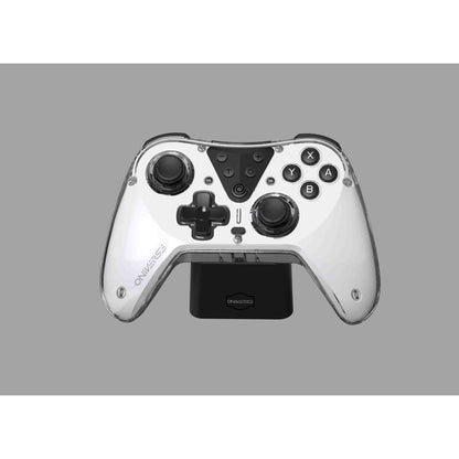 Oniverse | Astralite White Wireless Bluetooth Controller & Charging Station for Nintendo Switch, PC, Mobile
