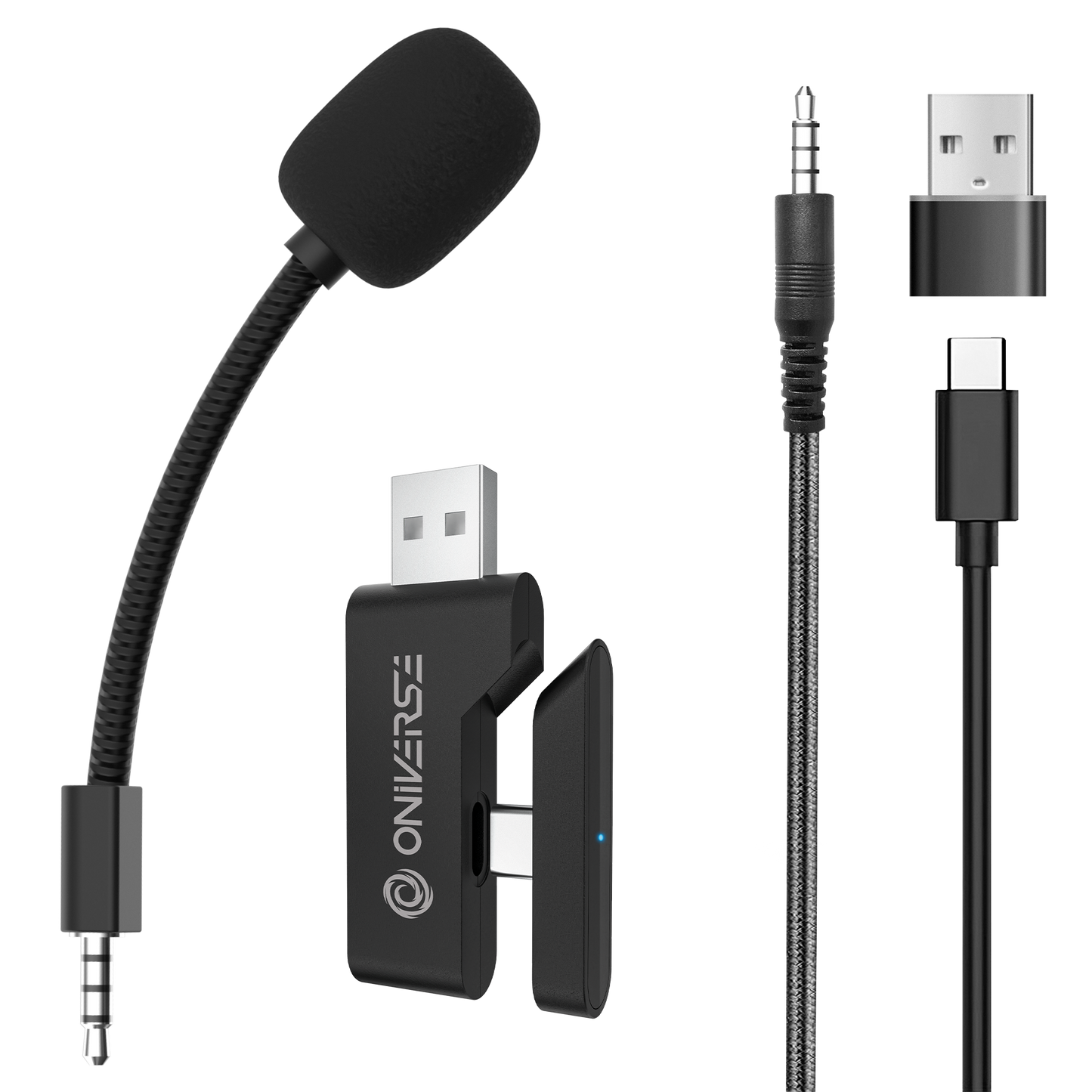 Oniverse | Polaris Multiplatform Wireless Gaming Headset (Eclipse Black)