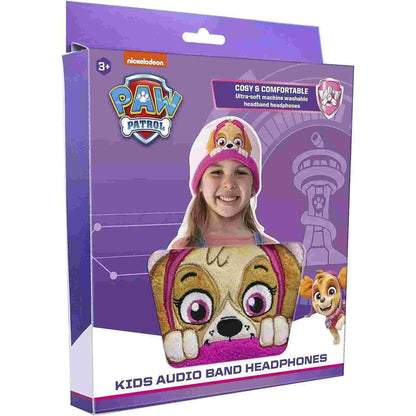 OTL | Paw Patrol Skye Kid's Fleece Audio Band Washable Wired Headphones