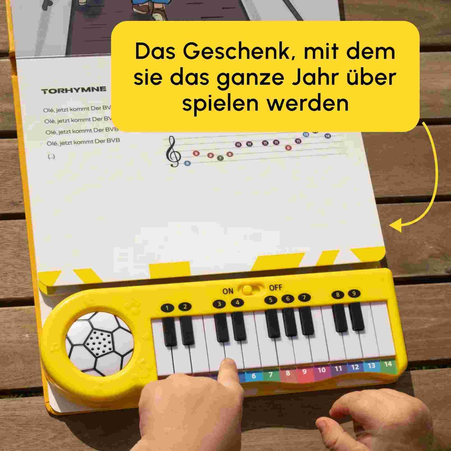 Fans Legacy Burussia Dortmund BVB Fan Chants Piano Book