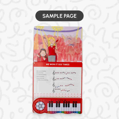 Fans Legacy Liverpool FC LFC Fan Chants Piano Book