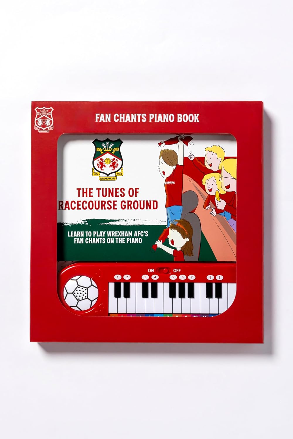 Fans Legacy Wrexham AFC Wrexham Fan Chants Piano Book