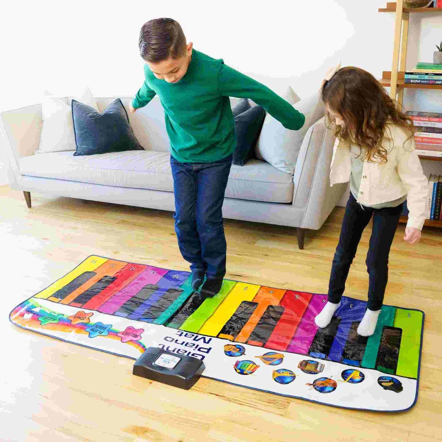 N-Gear | Piano Dance Mat XXL 180CM Interactive Play Mat Music Mat