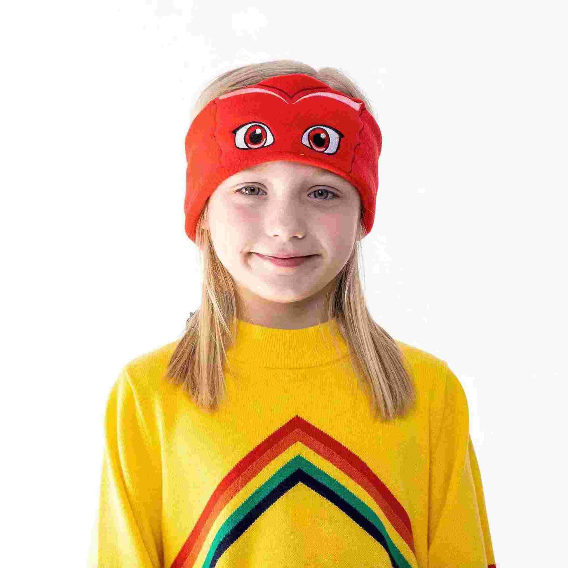 OTL | PJ Masks Owlette Kid's Fleece Audio Band Washable Wired Headphones