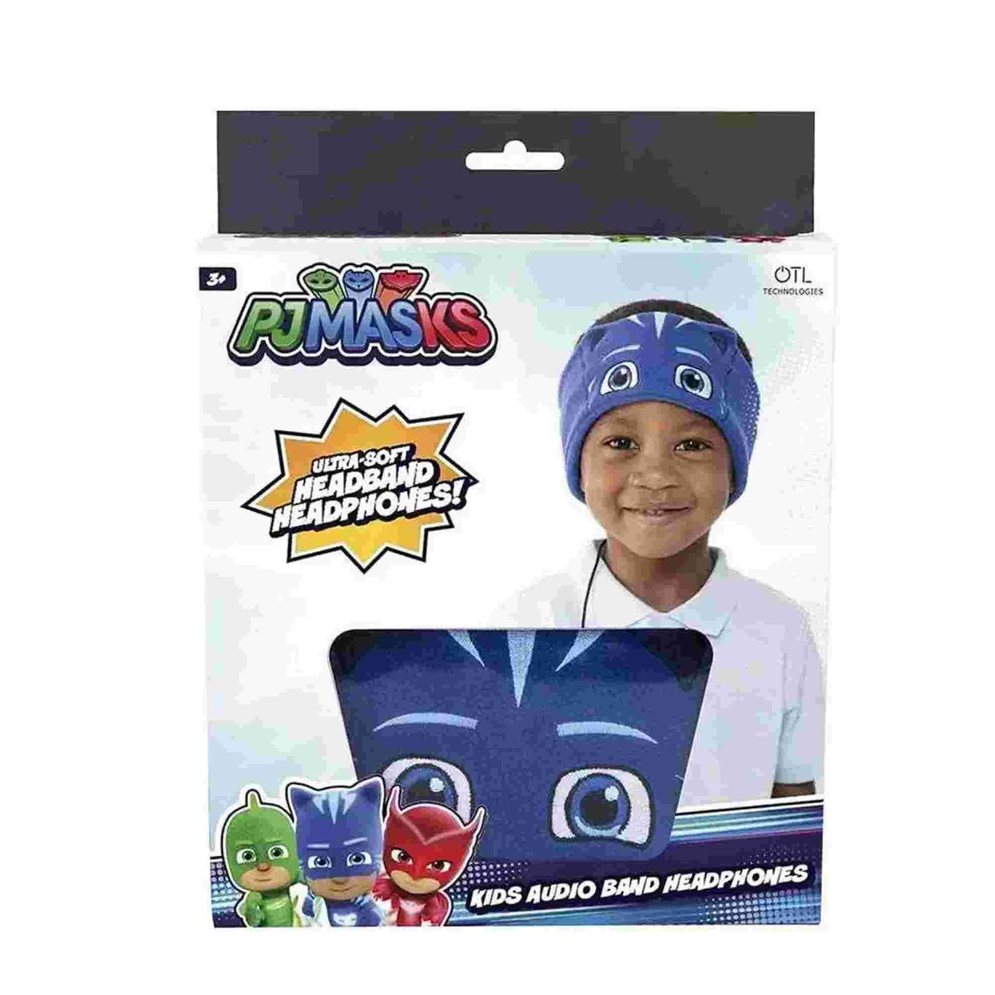 OTL | PJ Masks Catboy Kid's Fleece Audio Band Washable Wired Headphones