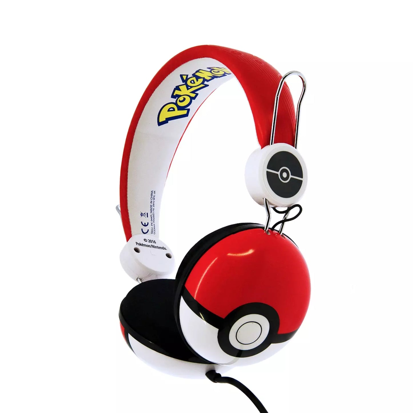 Pokemon | Pokeball Headphones with Adjustable Headband - xploregifts