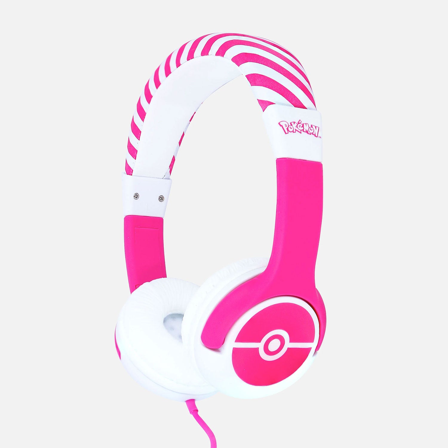 Pokemon | Pokeball Pink Kids Headphones - xploregifts