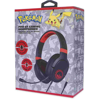 OTL | Pokémon Pokéball Pro G1 Wired Gaming Headset with Detachable Microphone