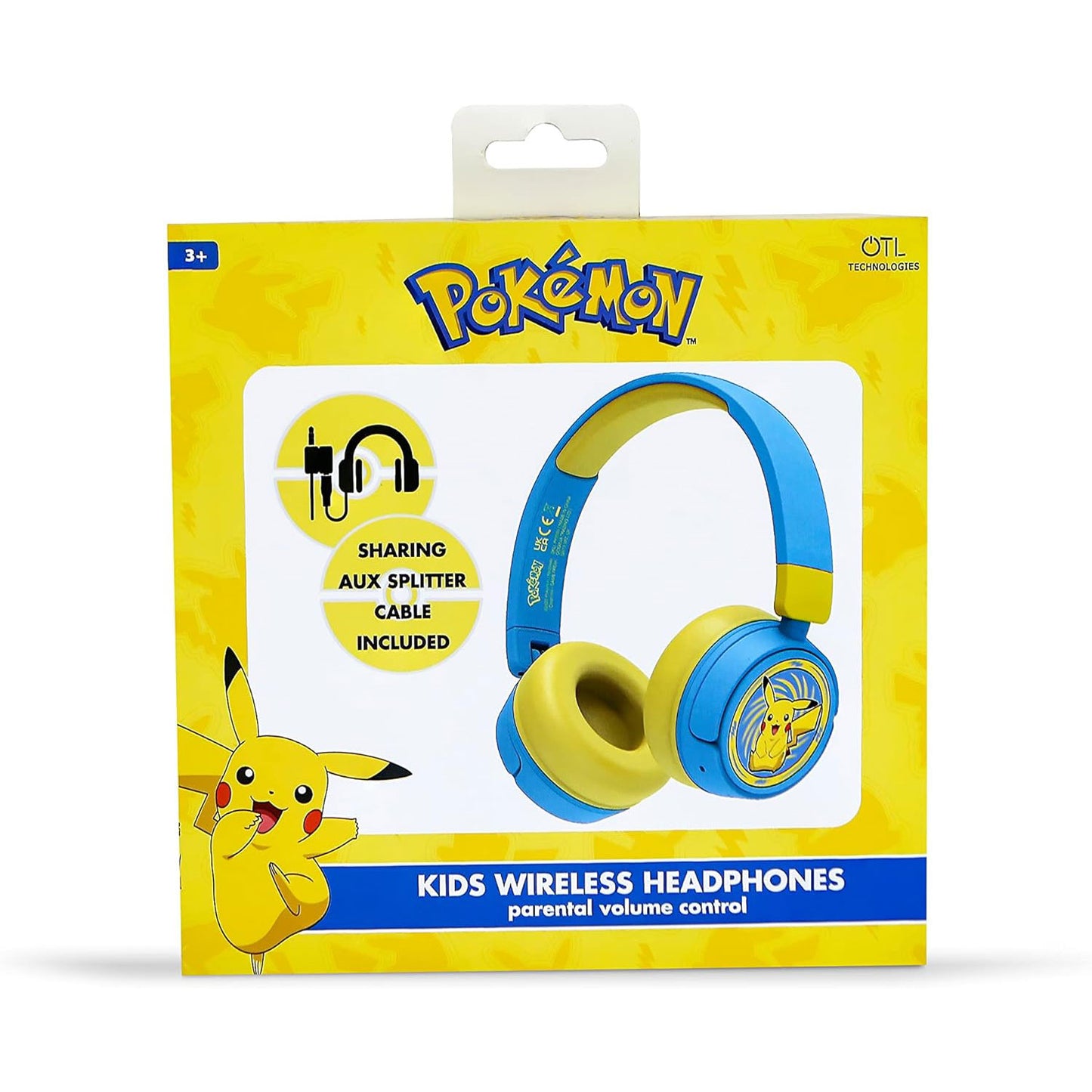 Pokemon | Pikachu Kids Wireless Headphones