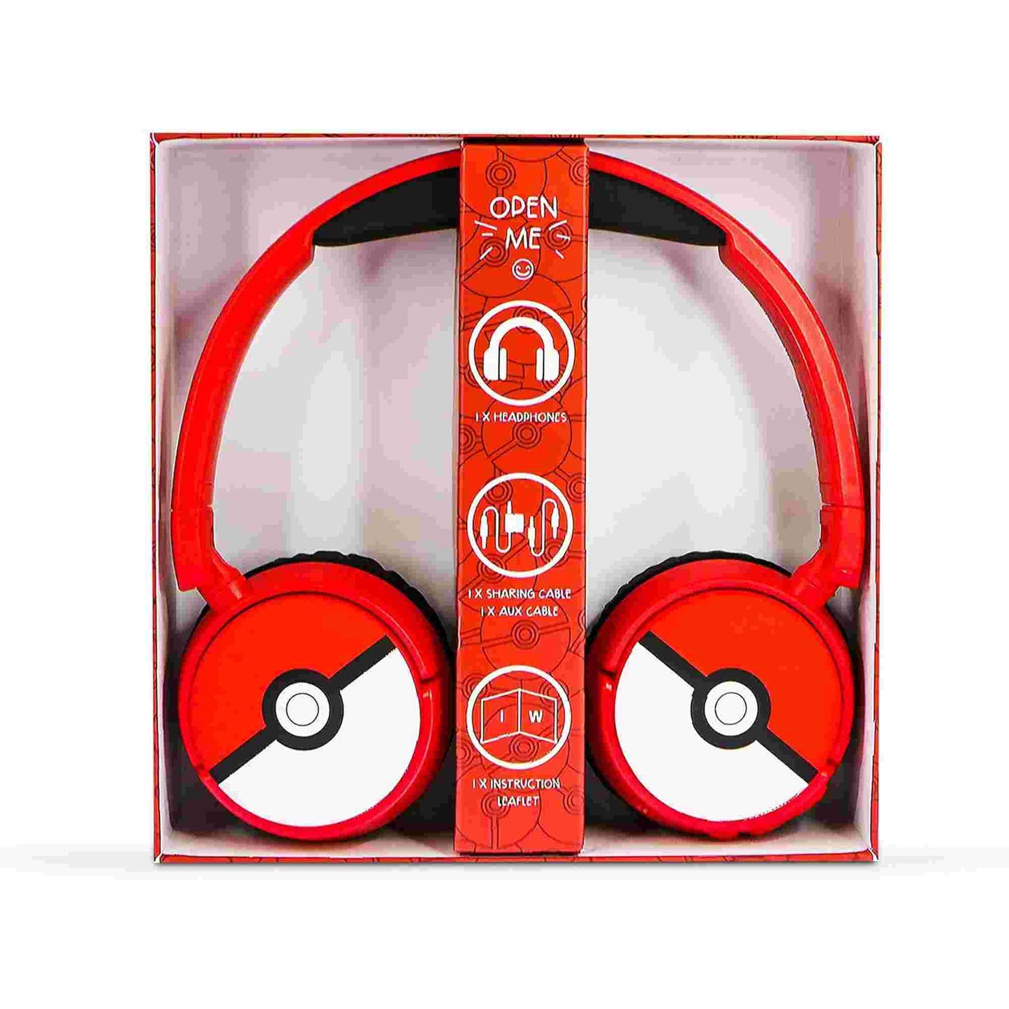 OTL | Pokémon Pokéball Kid's Wireless Bluetooth Headphones with Built-in Microphone