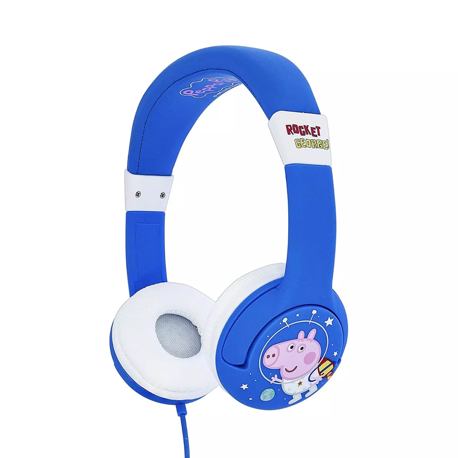 Peppa Pig | Rocket George Blue Kids Headphones - xploregifts