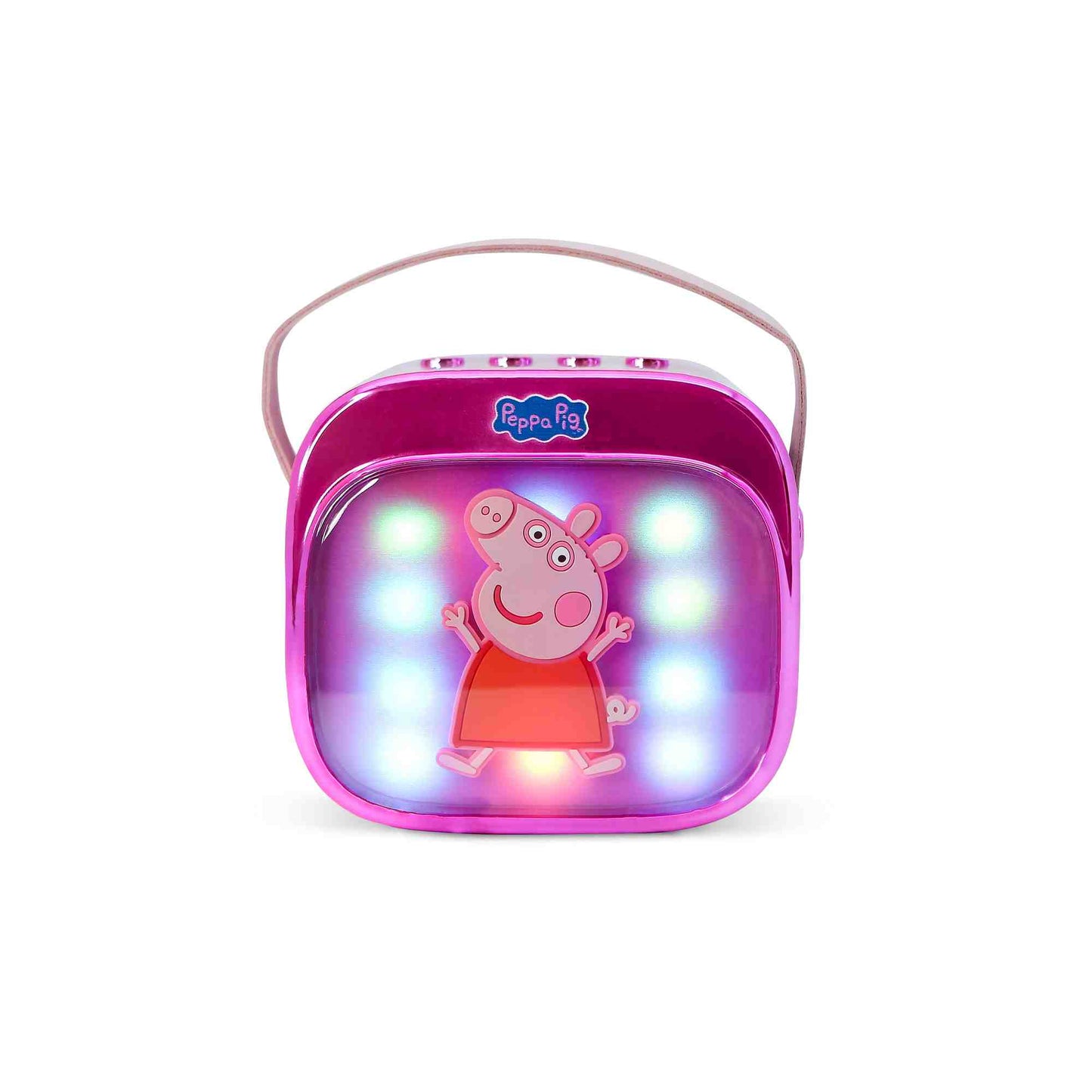 OTL Peppa Pig Popsing Led Light-Up Wireless Karaoke Speaker & Microphone