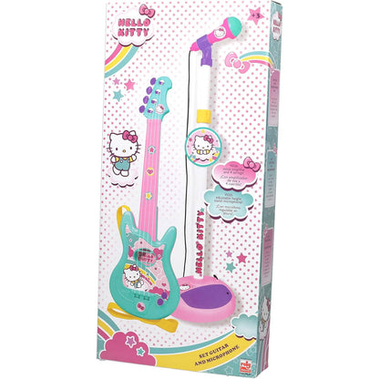 Hello Kitty Guitar with Microphone & Stand