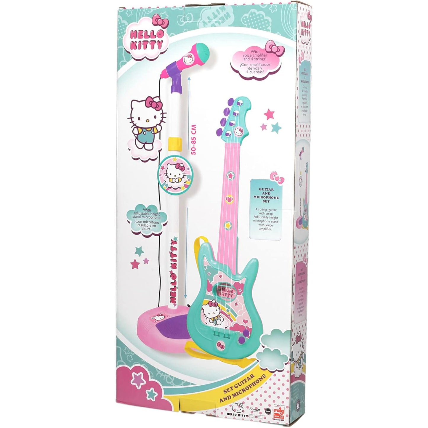 Hello Kitty Guitar with Microphone & Stand