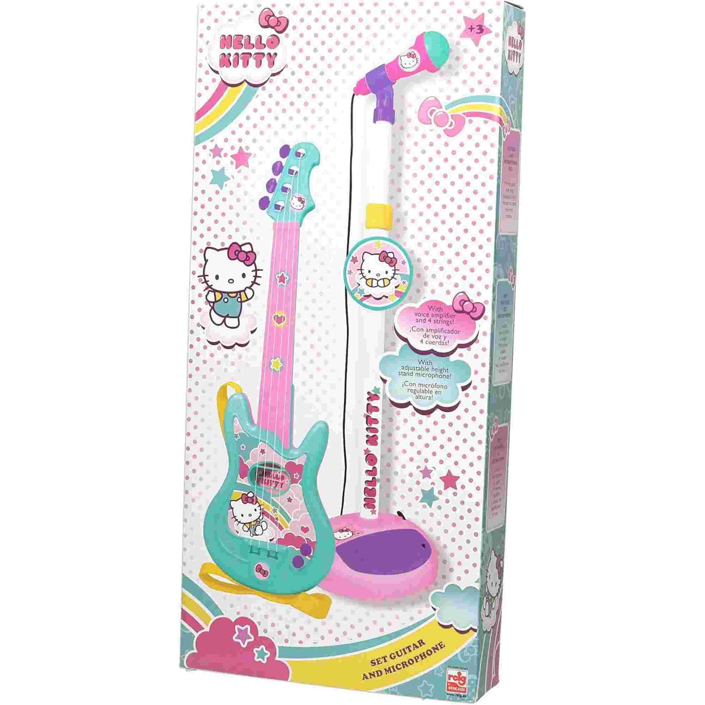 Reig | Hello Kitty Guitar and Microphone
