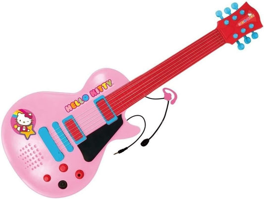 Reig | Hello Kitty 6-String Guitar with Earpiece Microphone