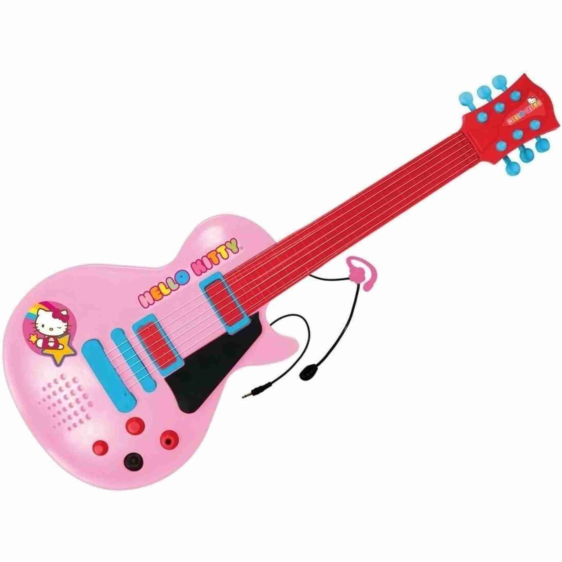 Reig | Hello Kitty 6-String Guitar with Earpiece Microphone