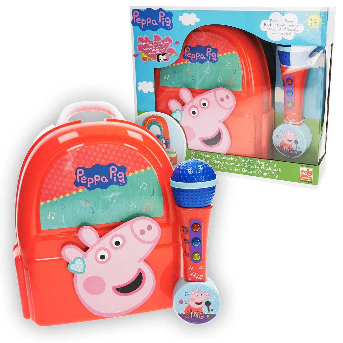 Peppa Pig | Microphone & Backpack - xploregifts