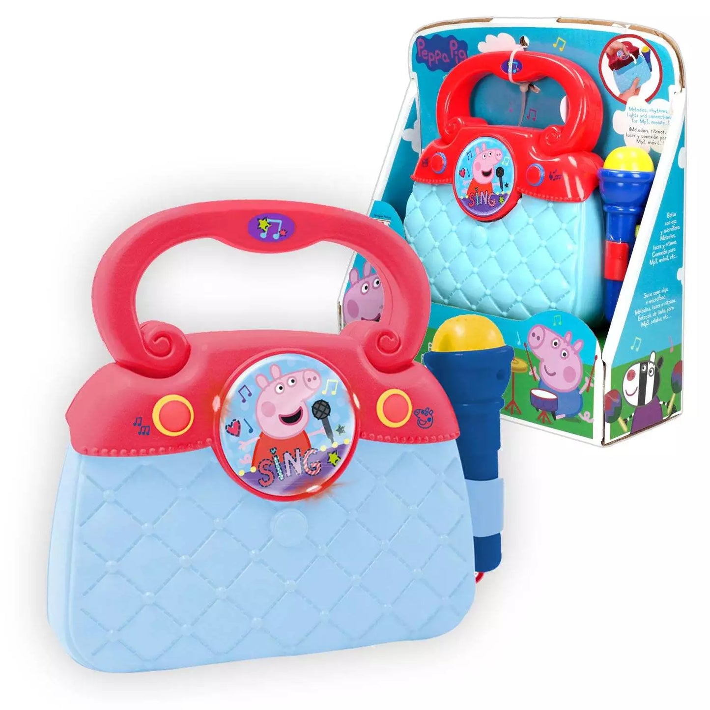 Reig | Peppa Pig Glamour Bag With Microphone