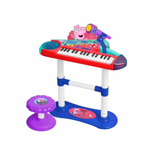 Reig | Peppa Pig 32 Key Organ with Microphone Stand and Bench
