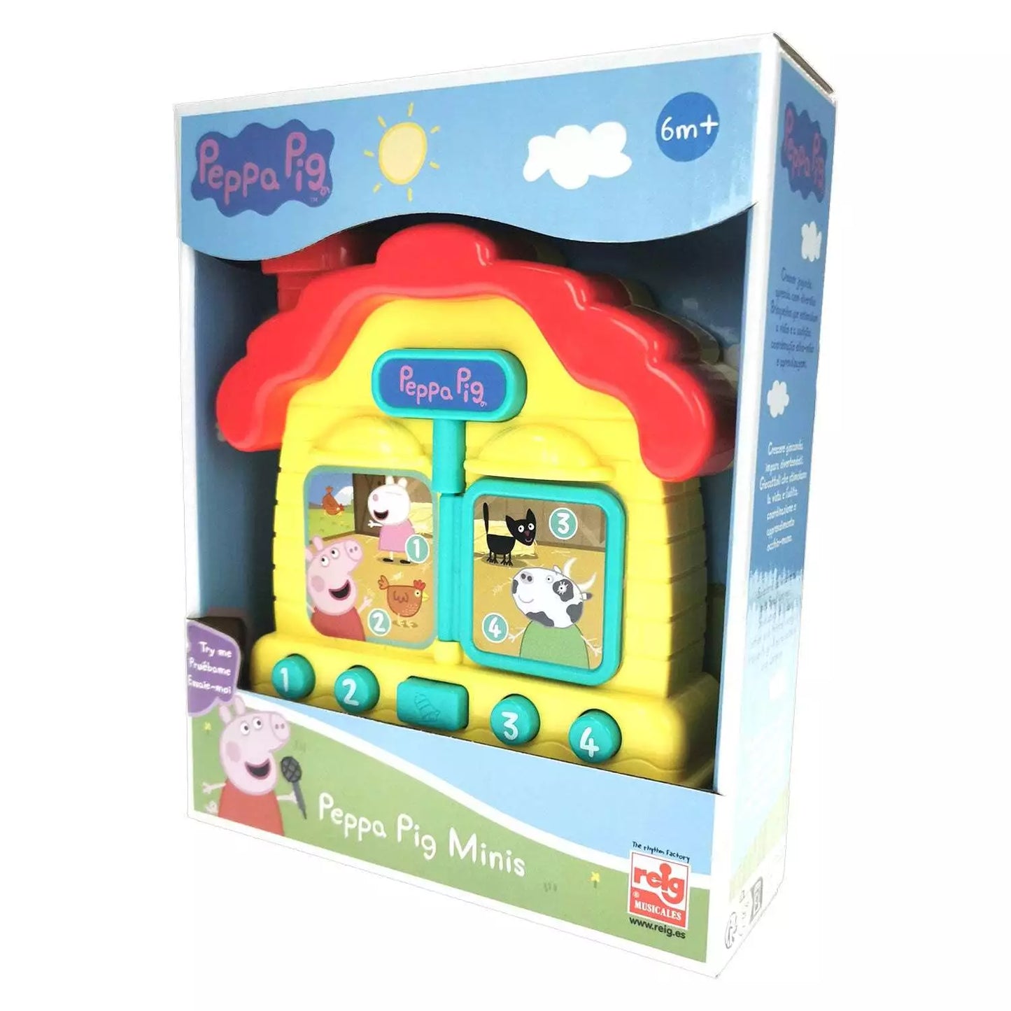Reig | Peppa Pig Musical Farm House with Music & Sounds