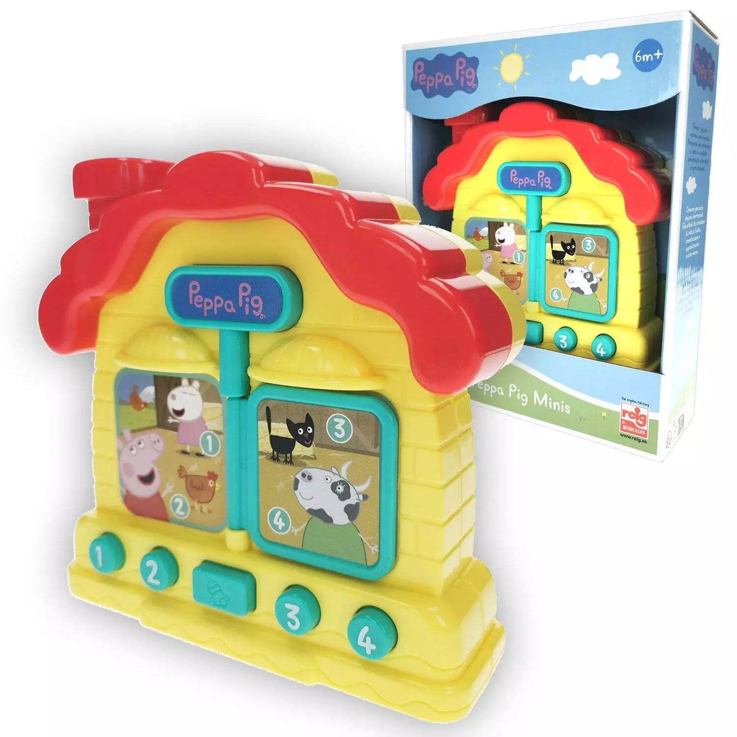 Reig | Peppa Pig Musical Farm House with Music & Sounds