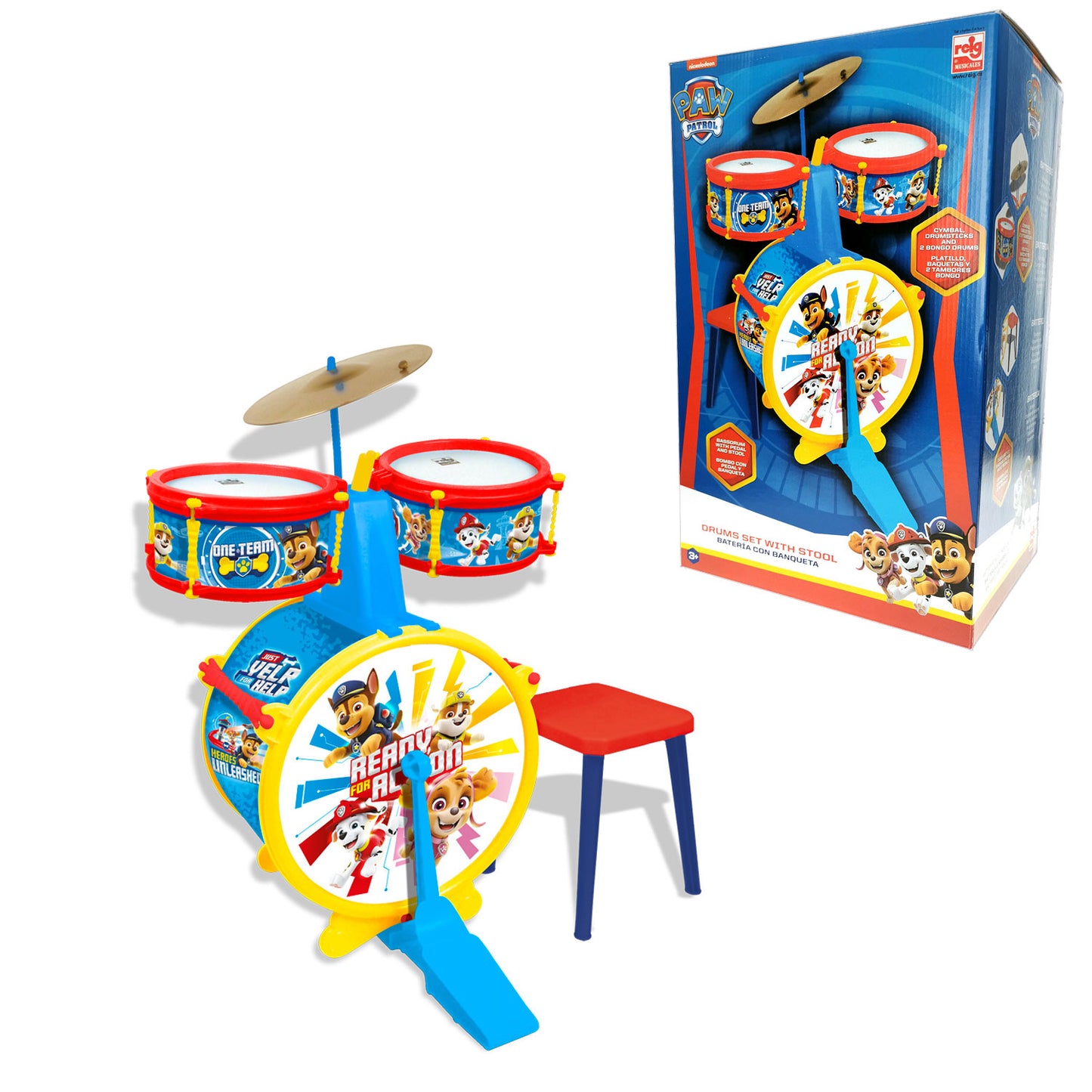 Paw Patrol | Drum Set - xploregifts