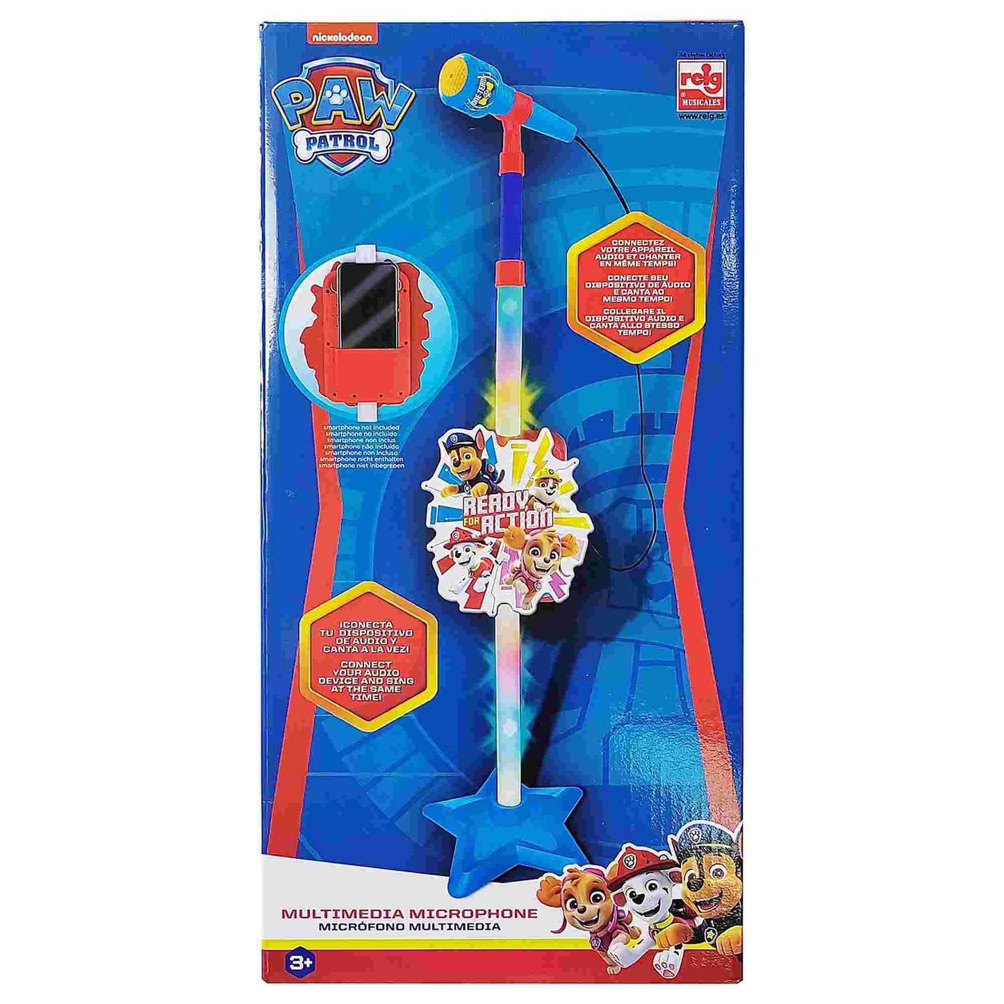 Reig | Paw Patrol Microphone with Stand