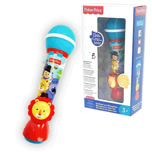 Reig | Fisher Price Lion Microphone with Lights & Sounds