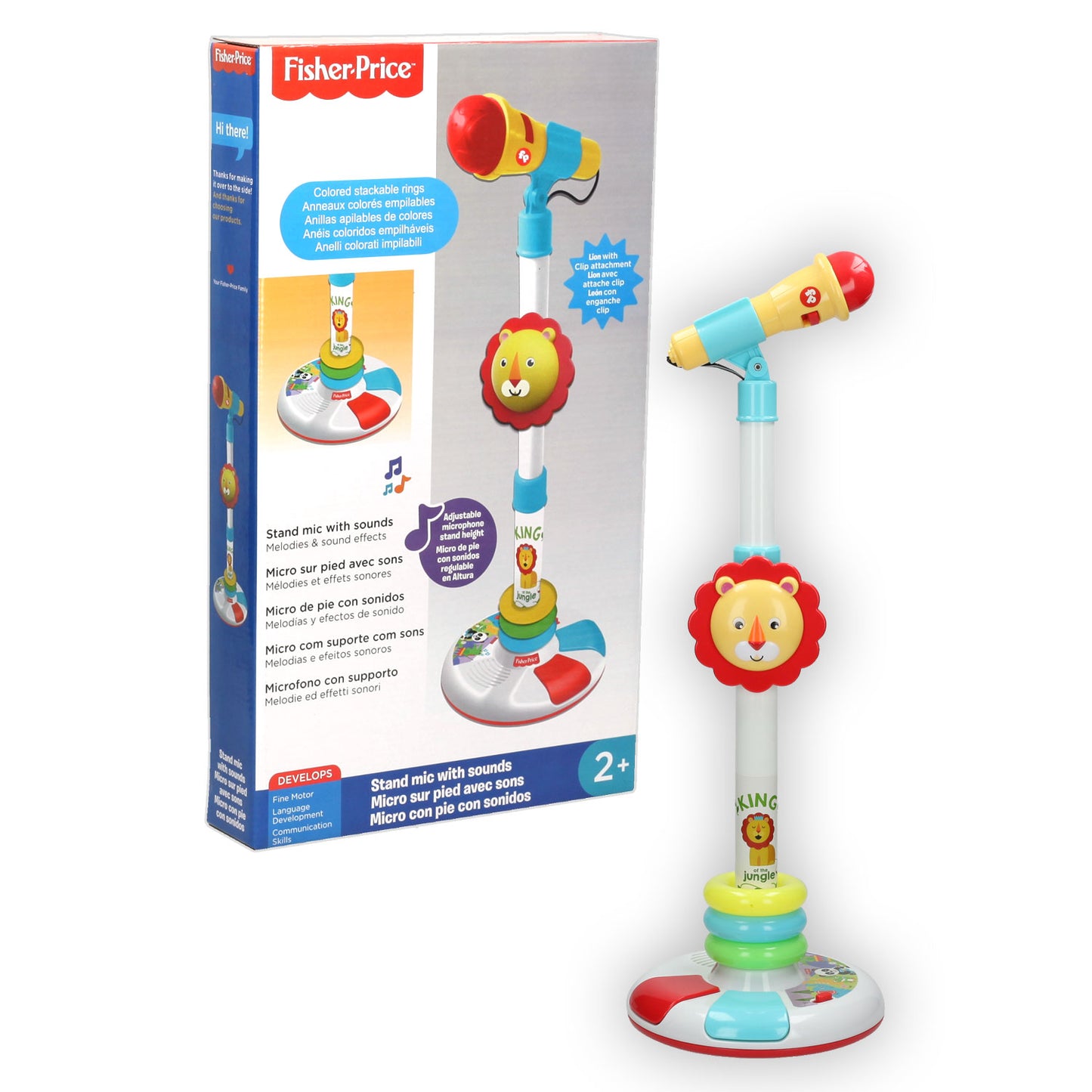 Fisher Price | Microphone With Stand - xploregifts