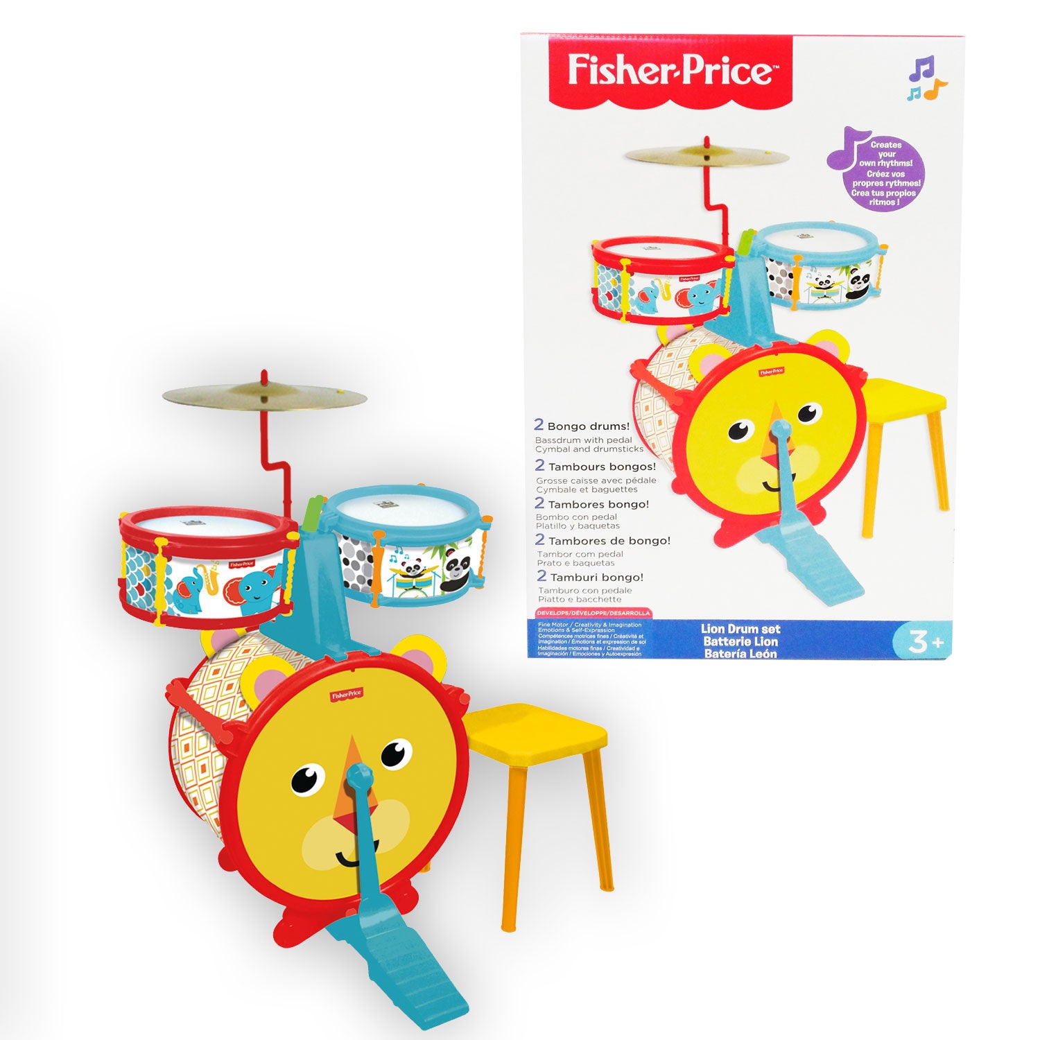 Fisher Price | Drum Set - xploregifts