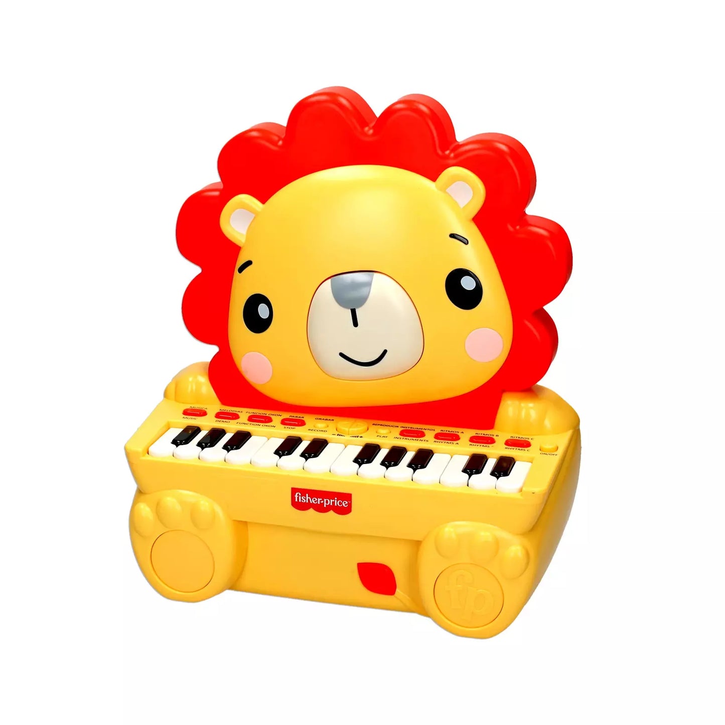 Reig | Fisher Price Lion Toy Piano with 24-Key Keyboard