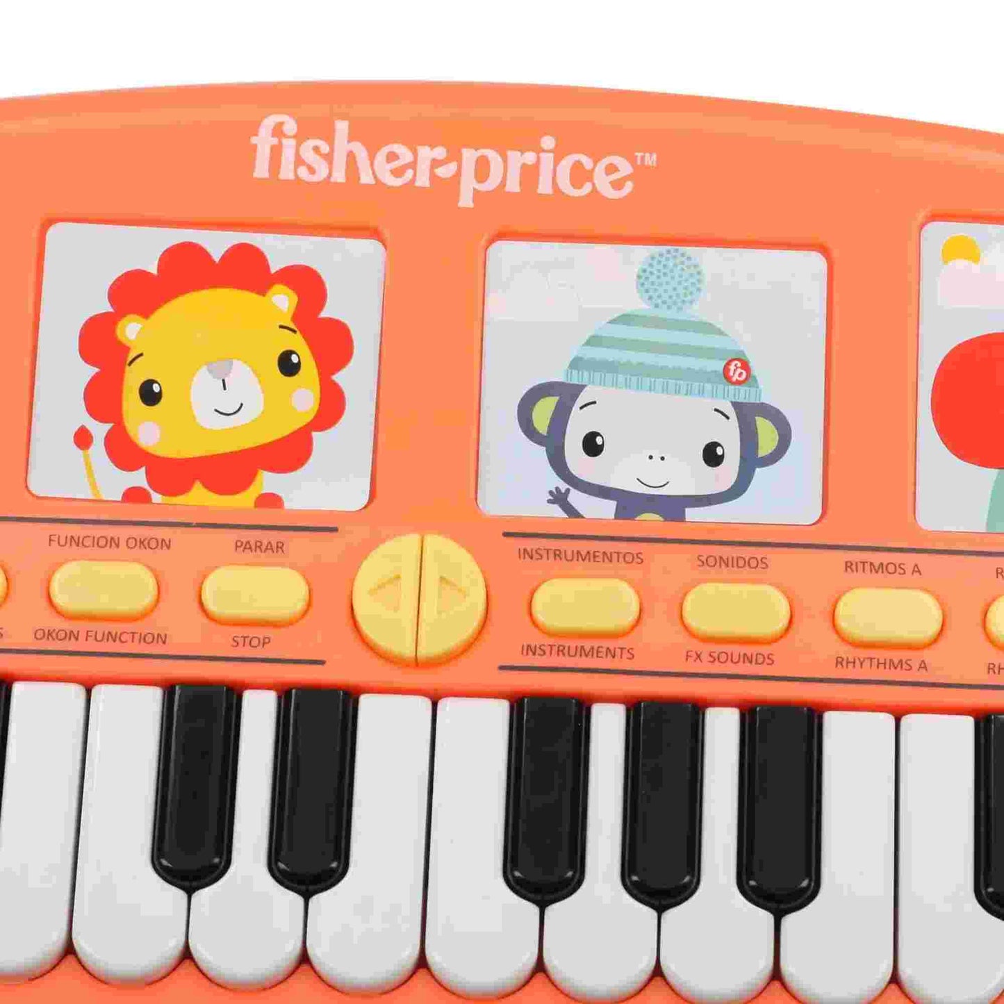 Reig | Fisher Price Bus Electric Keyboard with Music & Sounds