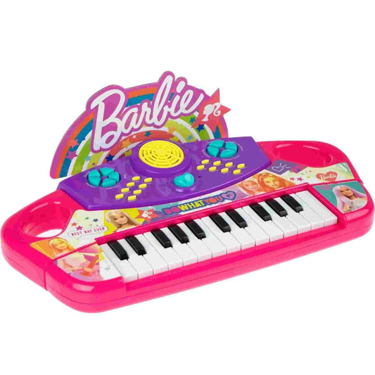 Reig | Barbie Electronic Keyboard with Lights & Sounds