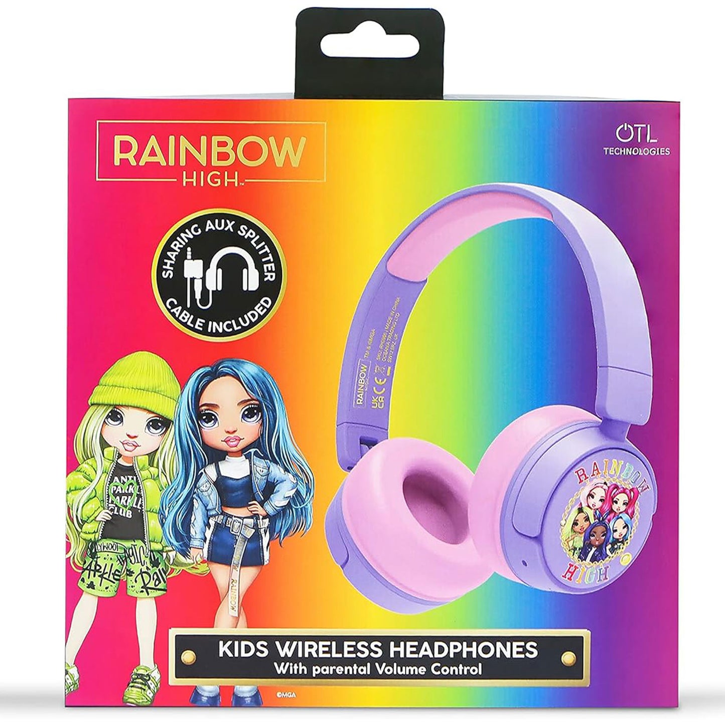 Rainbow High | Kids Wireless Bluetooth Headphones