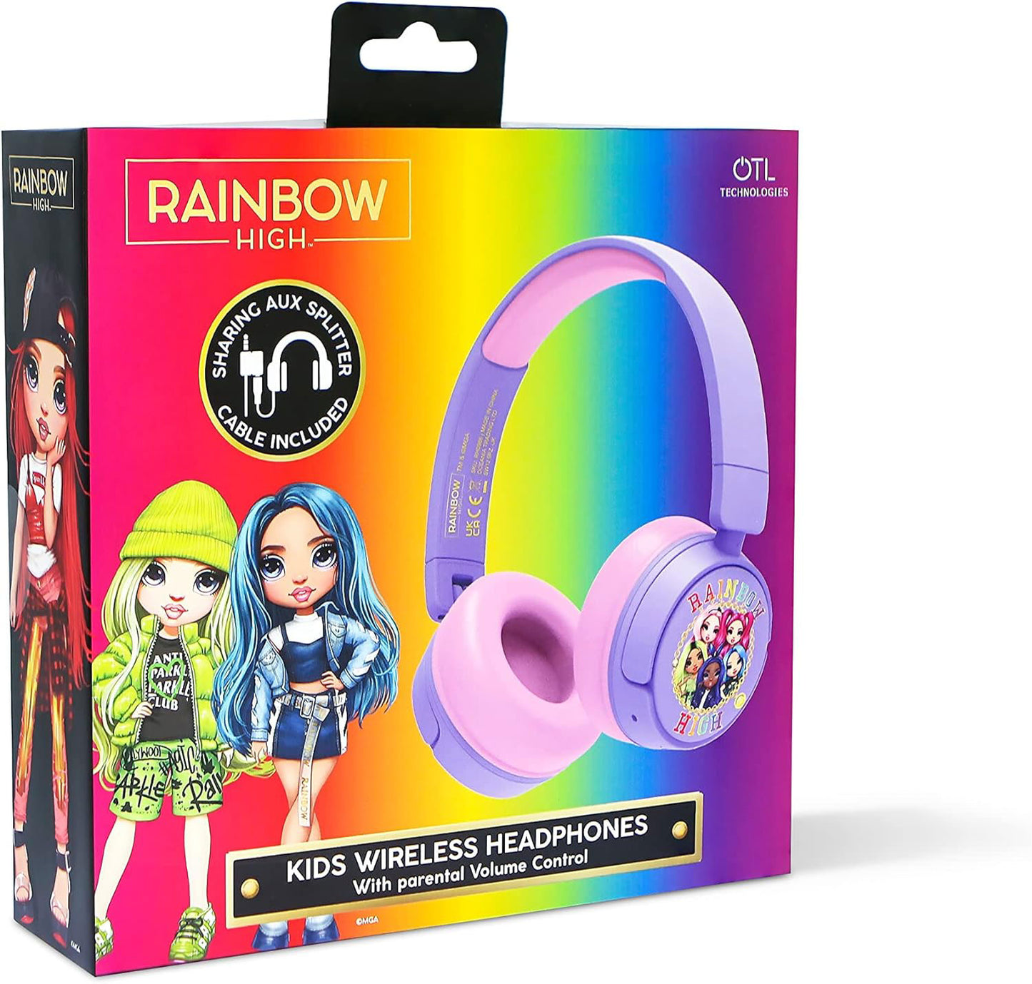 Rainbow High | Kids Wireless Bluetooth Headphones