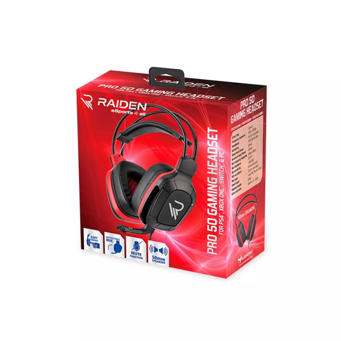 Subsonic | Raiden Pro 50 Gaming Headset