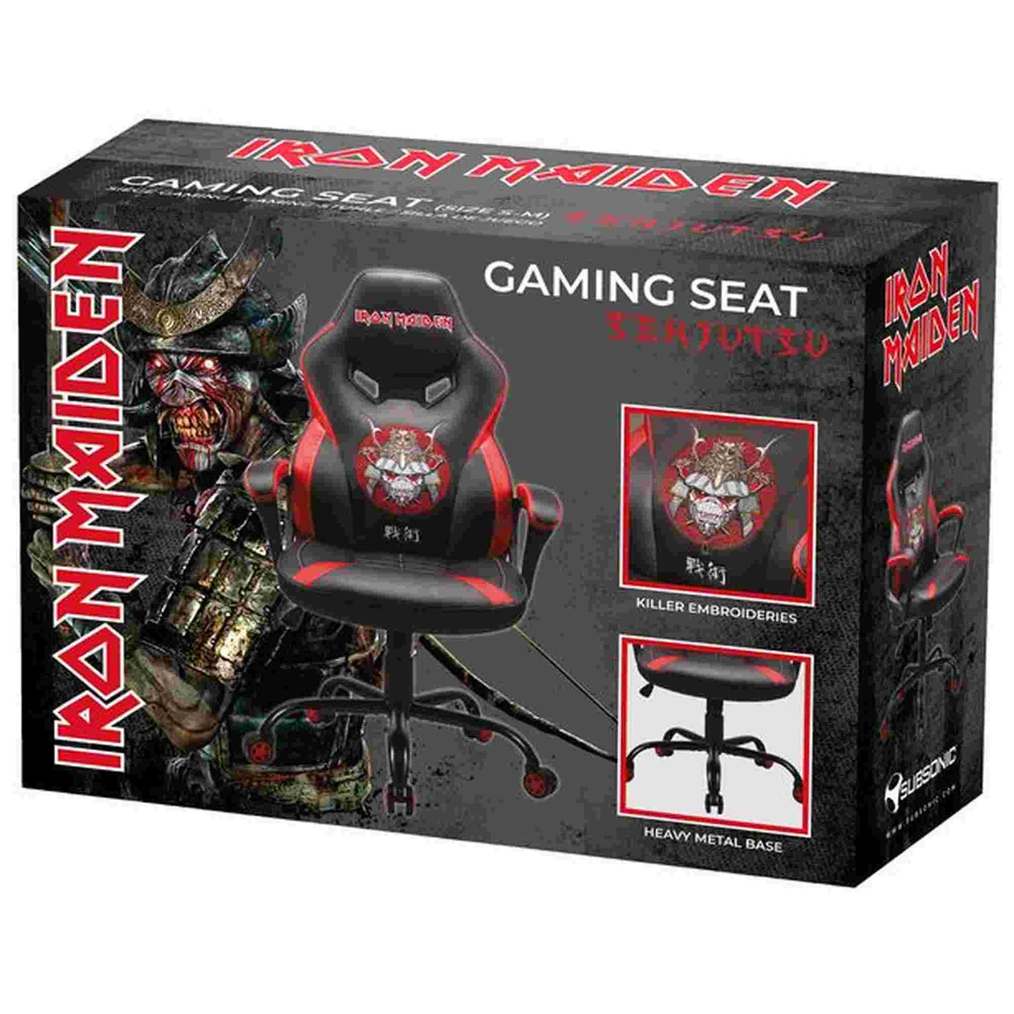 Subsonic Iron Maiden Junior Gaming Chair Senjutsu