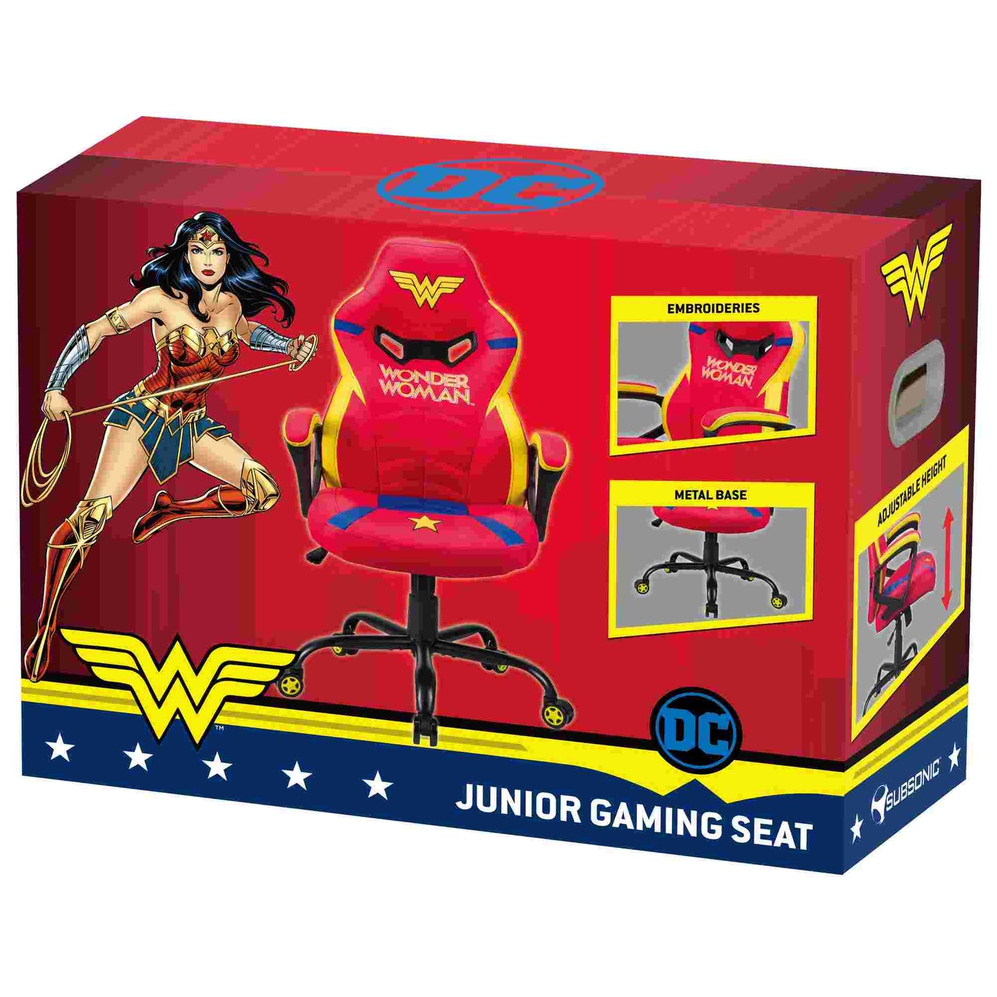 Subsonic | Wonder Woman Junior Gaming Chair