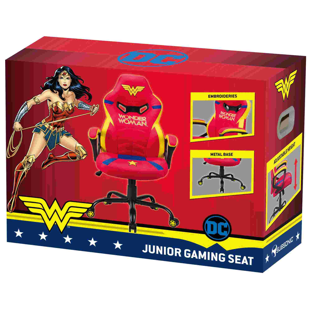Subsonic | Wonder Woman Junior Gaming Chair