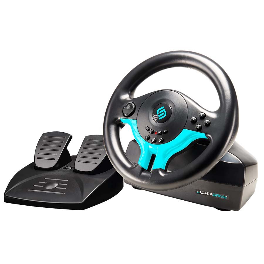 Superdrive | SV250-S Steering Wheel for Switch 2 & Switch Blue