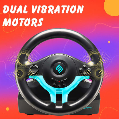 Superdrive | SV250-S Steering Wheel for Switch 2 & Switch Blue