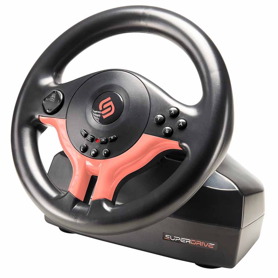 Superdrive | SV250-S Steering Wheel for Switch 2 & Switch Red